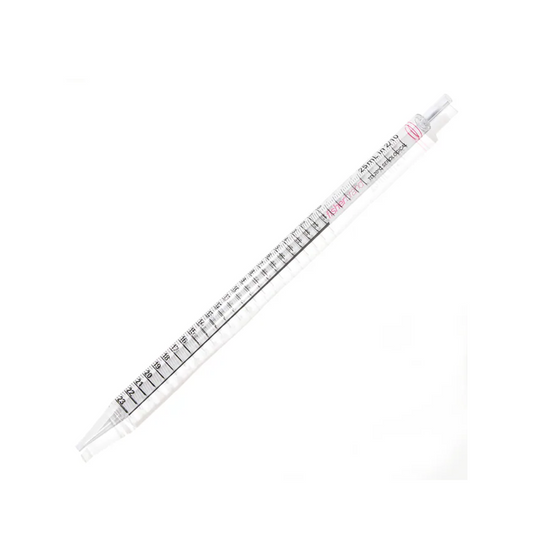 Fisherbrand™ Sterile Polystyrene 25 ml Disposable Serological Pipets with Magnifier Stripe, Pack of 200 (431032)