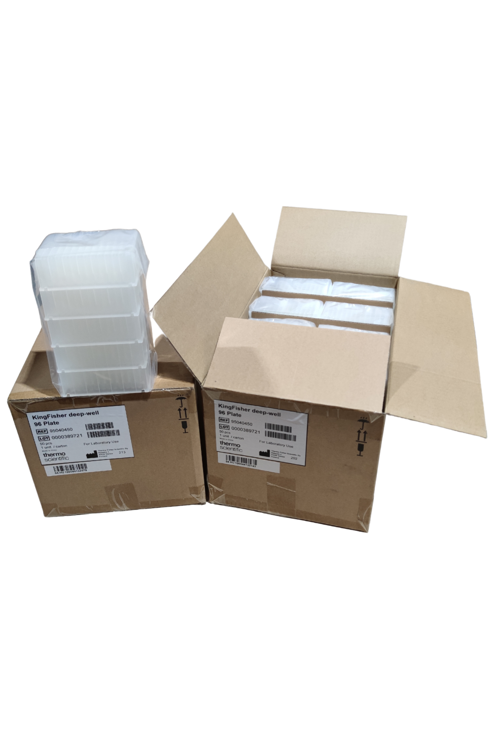 KingFisher™ Plastics for 96 deep-well format. Box of 50, (95040450)