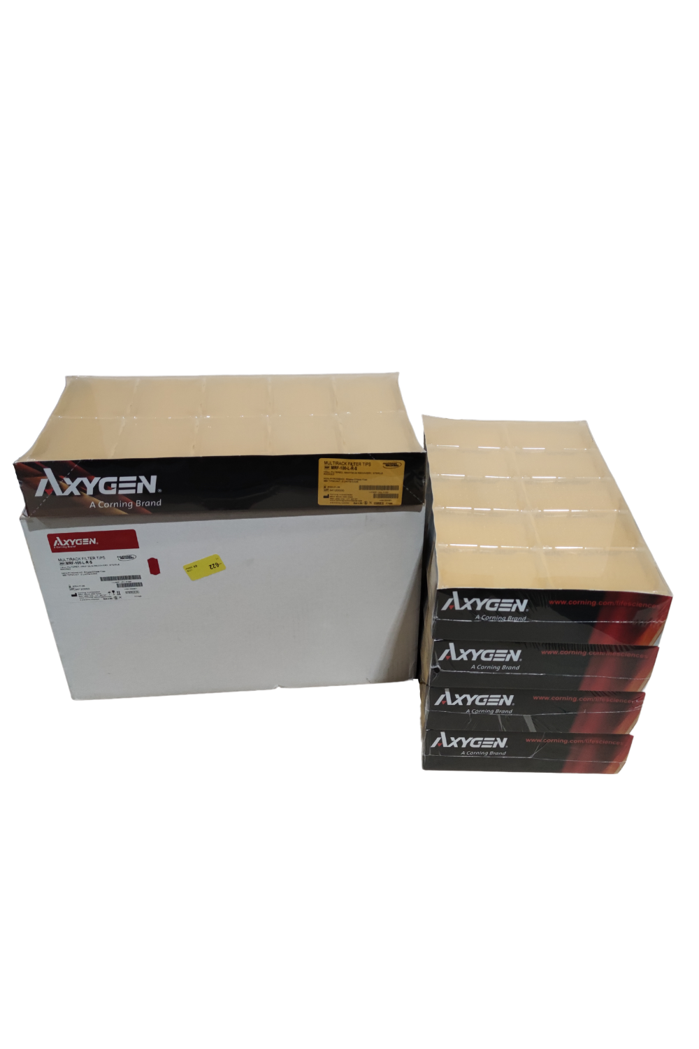 Axygen 100μl Maxymum Recovery Multirack Filter Tips (Overpack of 4800 tips) (MRF-100-L-R-S) (16392237)